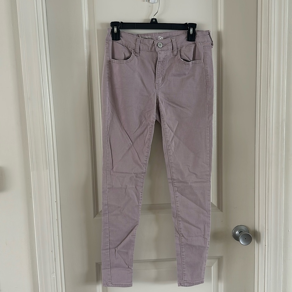 So Favorite Low Rise Jegging Lavender